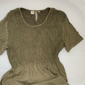 vintage 90s rayon travel dress